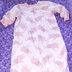 Just One You 0-9 M Pink/White Rabbit Sleep Sack